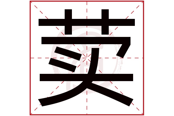 荬字